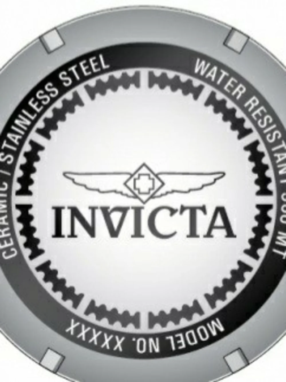 Invicta White and Silver Mother-of-Pearl Dial Sport Watch